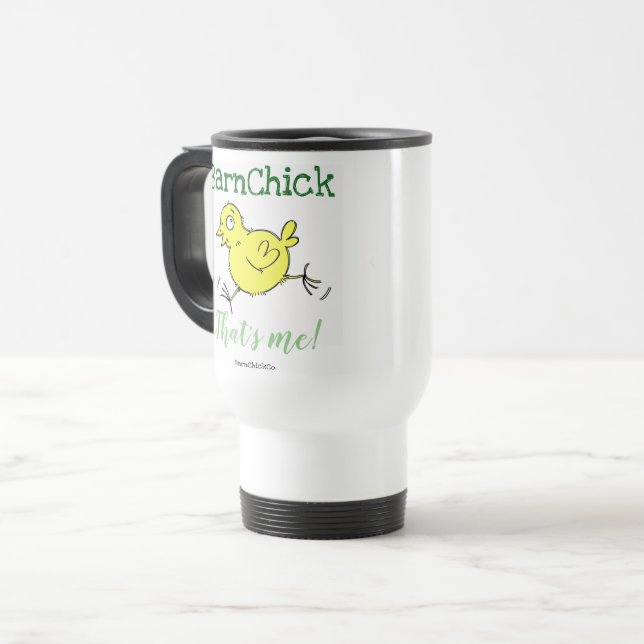 BarnChick, sou eu! Caneca de viagem (Frente Esquerda)