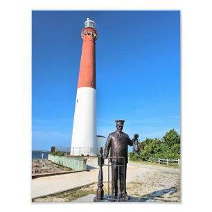 Barnegat Lighthouse, Impressão de Foto de Nova Je