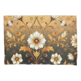 "Barockes Ornament-Muster in Gold und Schwarz"7