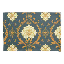 "Barockes Ornament-Muster in Gold und Schwarz" Dec