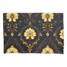 "Barockes Ornament-Muster in Gold und Schwarz" Dec