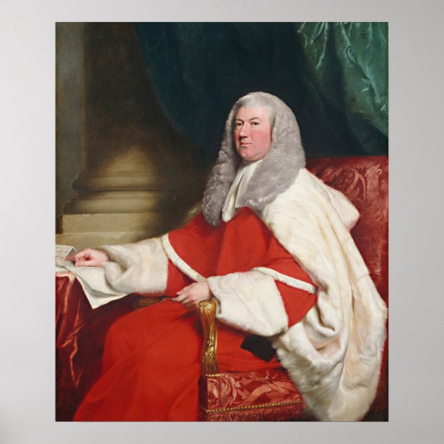 Baron Graham - John S. Copley Fine Art Poster (Frente)