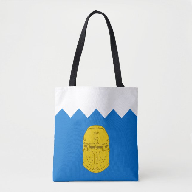 Barônia de Bronzehelm Populace Crachá Tote Bag (Frente)