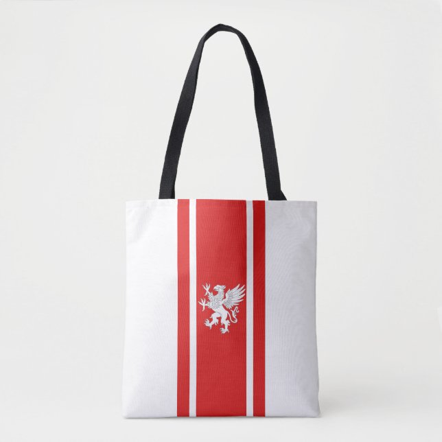 Barônia de Politarchópolis Crachá Tote Bag (Frente)