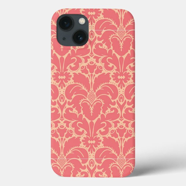 Baroque style damask background (Verso)