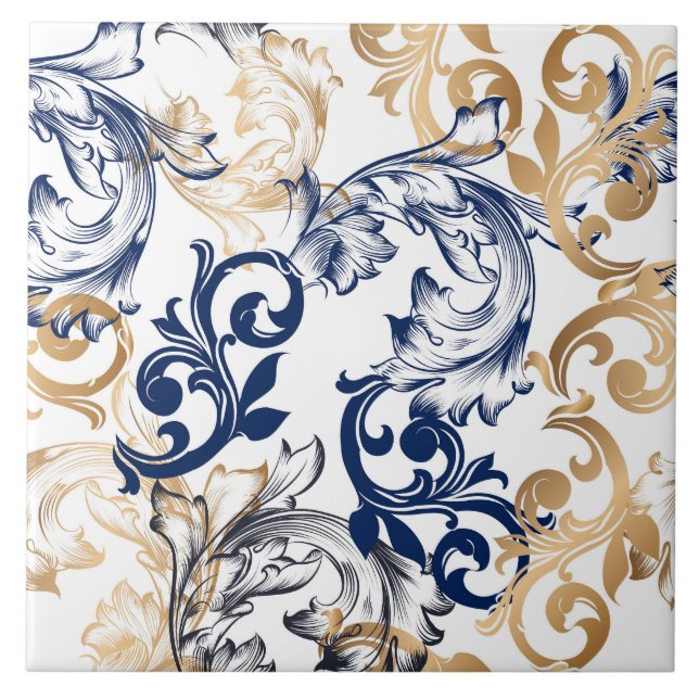 Baroque-Style Retro Classic Pattern  (Frente)