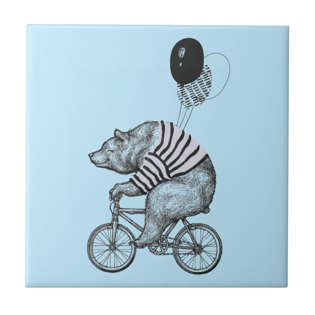 Barra de Bicicletas de Balão (Frente)