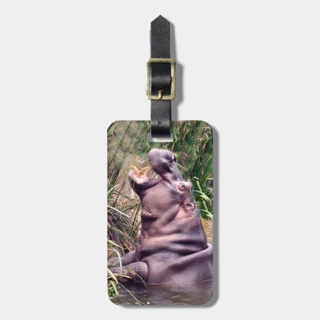 Barra de Hippo, Etiqueta de Bagagem (Frente Vertical)