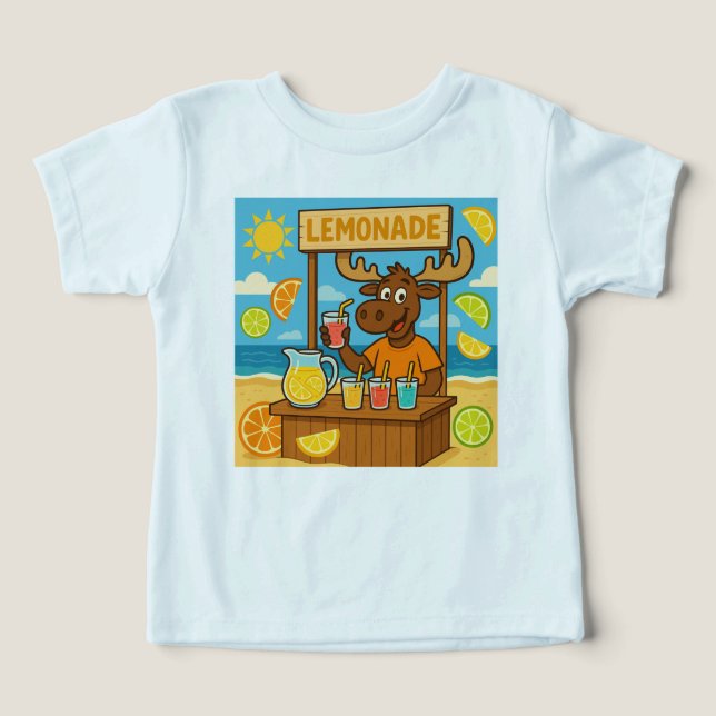 Barraca de Limonada do Alce – Camiseta Doce e Enso (Design frontal)