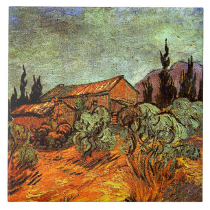 Barracões de Madeira, famosa pintura de van Gogh,
