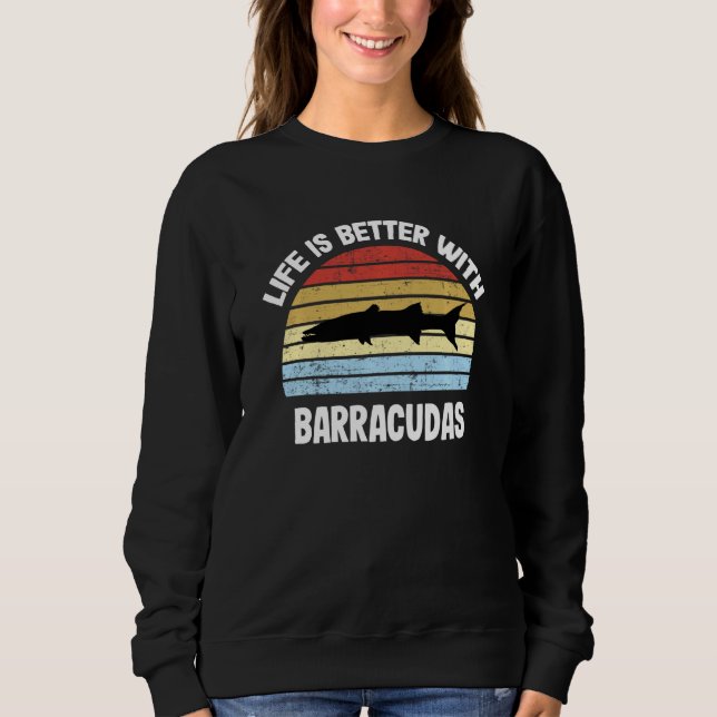 Barracuda T Camisa Life É Melhor Com Barracudas (Frente)