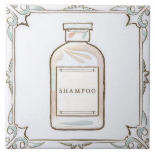 Barrafa de Shampoo de Casca Branca