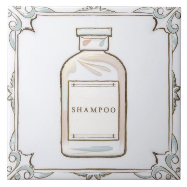 Barrafa de Shampoo de Casca Branca (Frente)