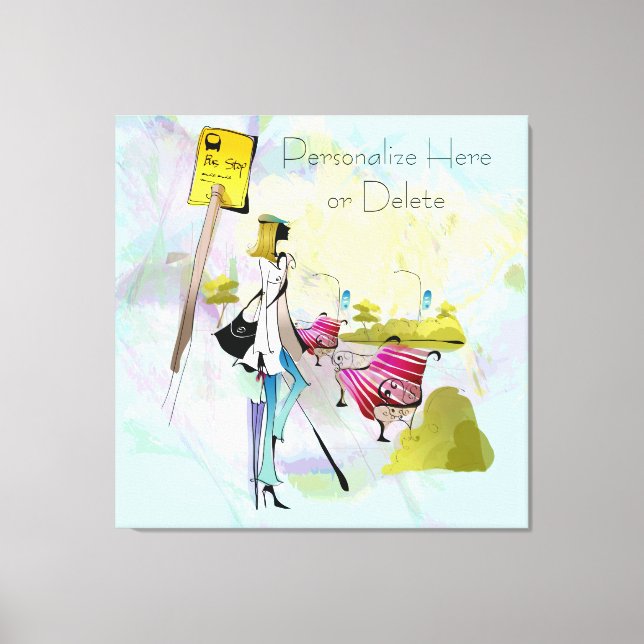 Barramento Menino Contemporâneo Para Impressão de  (Frente)