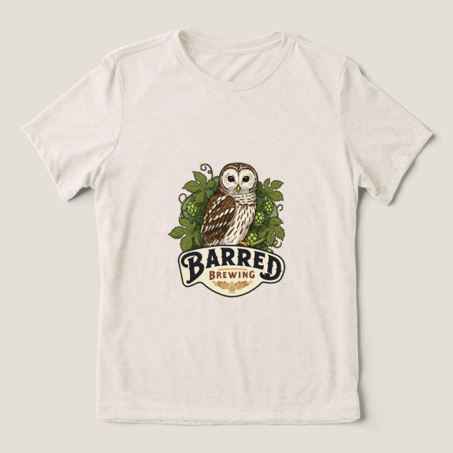 Barred Brewing Tee (Design frontal)
