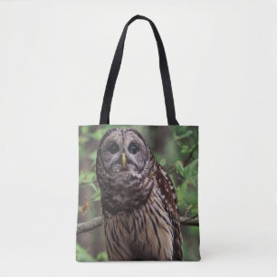 Barred Owl Tote Bag