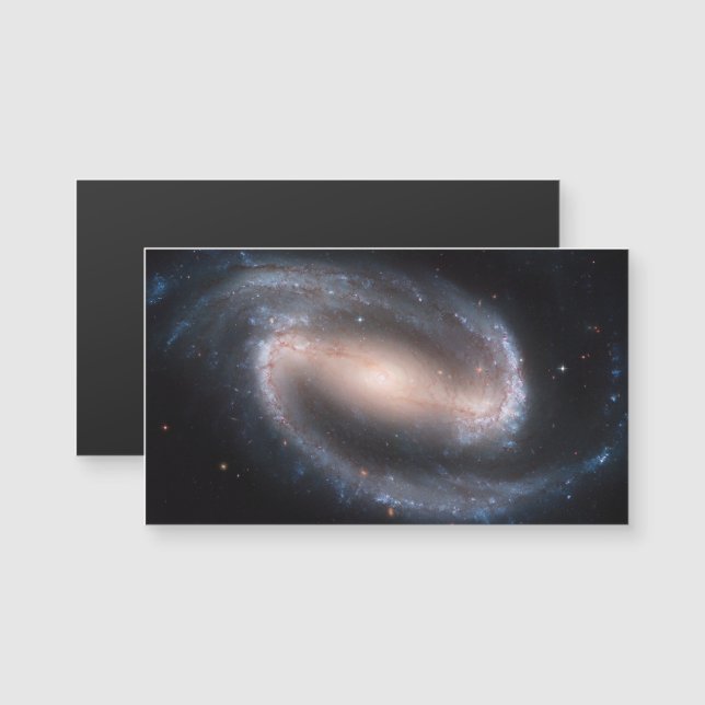 Barred Spiral Galaxy NGC 1300. Original from NASA (Frente/Verso)