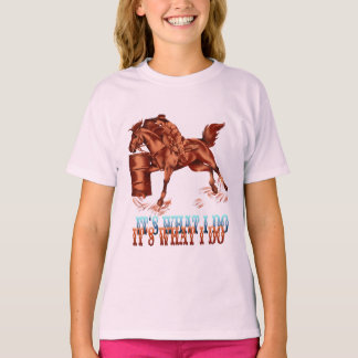 Barrel Racing_É o que faço Camisa