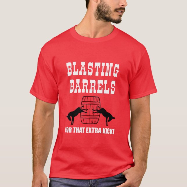 BARRÕES BLASTING - PARA ESSA CAMISA EXTRA KICK T (Frente)