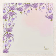 Base de vidro para ornamento