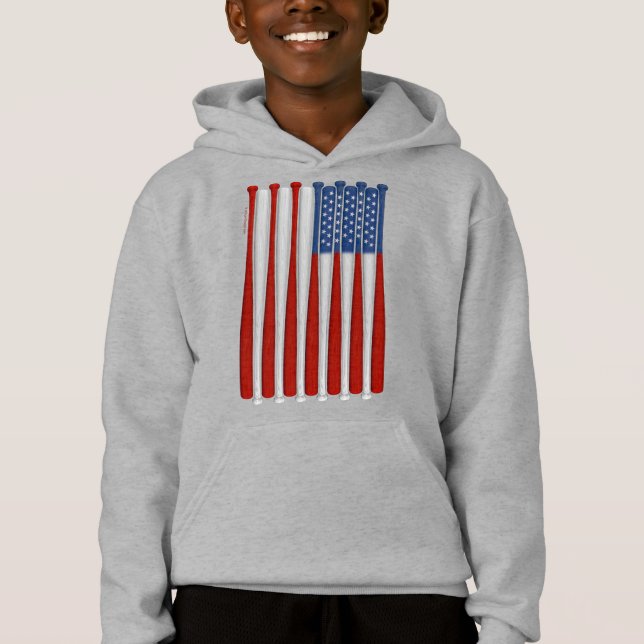 Baseball America (EUA) Hoodie (Frente)