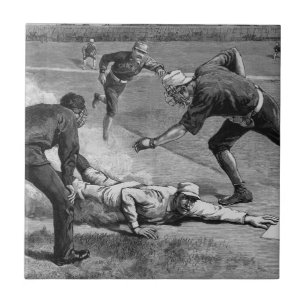 Baseball Antigo por Thure De Thulstrup, 1885