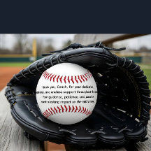 Baseball de Texto Personalizado – Presente de Espo