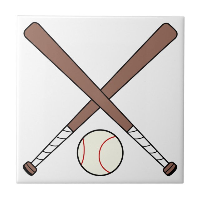 Baseball e Bats (Frente)