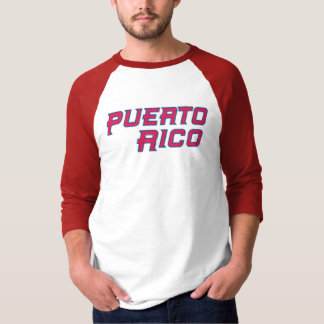 Baseball em Porto Rico na Camisa T