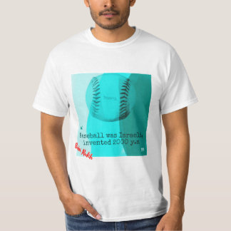 Baseball era camiseta israelense