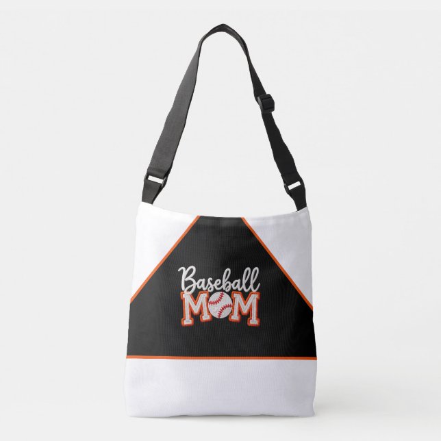 Baseball Mom “Baseball M❤️M” – Baseball Theme Tote (Frente)
