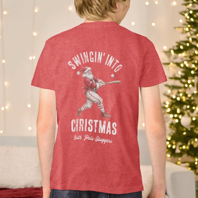 Baseball Santa Swingin' Into Christmas (Criador carregado)