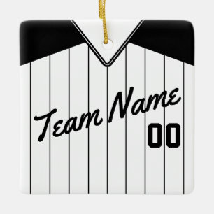 Baseball Softball Jersey Personalizado Ornamento
