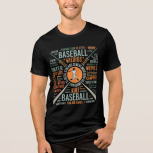 Baseball Word Art Design