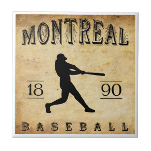 Basebol 1890 de Montreal Quebeque Canadá