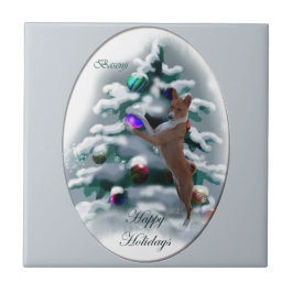 Basenji Christmas