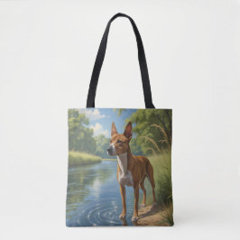 Basenji Elegant Tote Bag