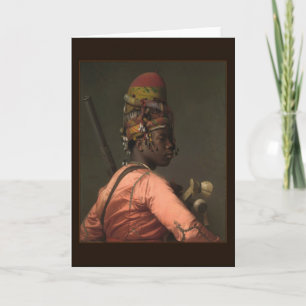 Bashi-Bazouk por Jean-Léon Gérôme - Cartão de