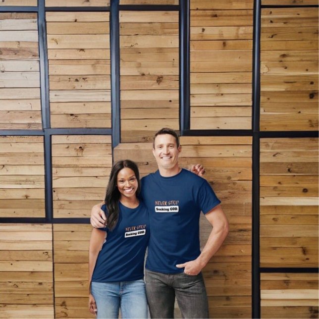 Básico Nunca Pára De Buscar A Camisa De Deus (Criador carregado)