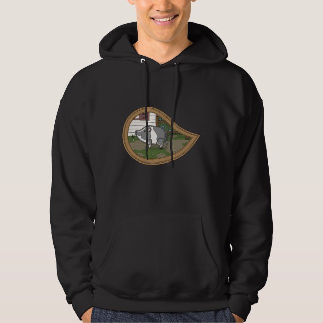 Basil a Camisa Escura dos Suínos (Frente)