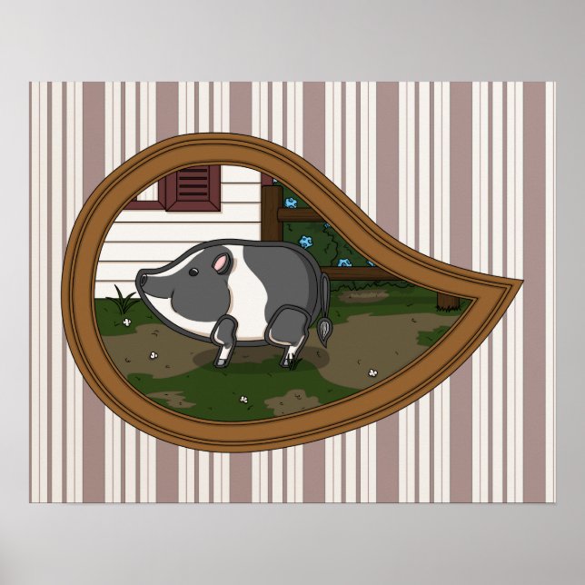 Basil, Poster de Porcos (Frente)