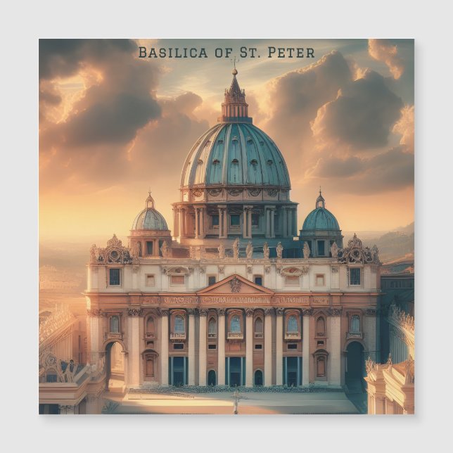 Basilica da Rua Peter Itália Europa Viagem (Frente)