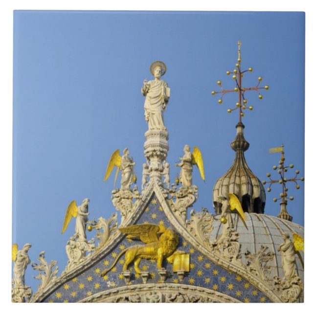 Basílica de Italia, Vêneto, Veneza, St Mark (Frente)