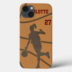 Basketball Girl iPhone iPad iPod Galaxy Razr Case
