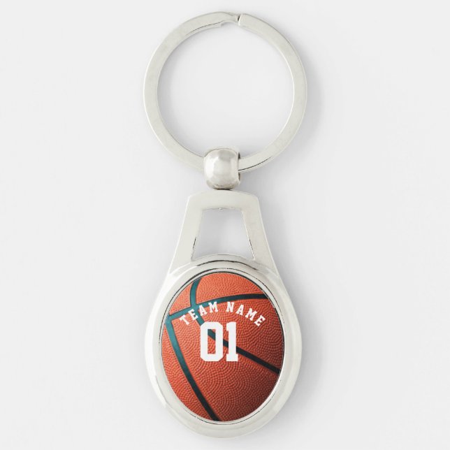 BASKETBALL PERSONALIZADO Name CHAVEIRO (Frente)