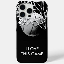 Basquete de Amor Negro e Branco