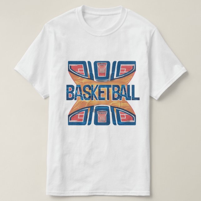 basquete de camisa (Frente do Design)