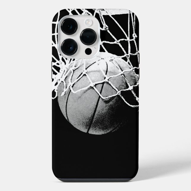 Basquetebol Preto e Branco (Verso)