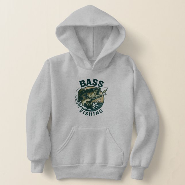 Bass Fishing Hoodie (Postura )