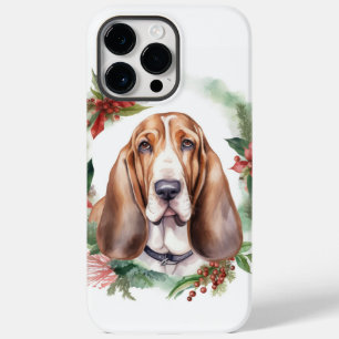 Basset Hound Christmas Wreath Festivo Pup